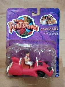 The Flintstones Motorized Cave Cars Mattel 1993. Vintage Le Saber Tooth 5000. - Picture 1 of 20