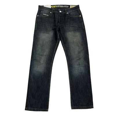 crosshatch jeans hombre w32 l34 en azul - Imagen 1 de 4