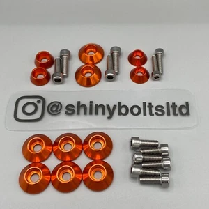 Volkswagen Polo 9N Full Engine Bay Stainless Bolt & Coloured Washer kit GTI - Picture 1 of 15