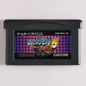 RockMan EXE 5 Team ProtoMan - Mega Man Battle Network Gameboy Advance GBA Import - Picture 1 of 5