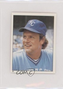 1981 Topps Stickers George Brett #82 HOF