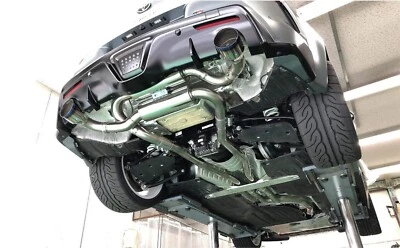 HKS 2020-2026 TOYOTA SUPRA GR 3.0L A90 A91 HI POWER SILENCIADOR DUPLO ESCAPAMENTO CATBACK - Imagem 1 de 4