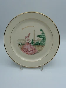 VILLEROY & BOCH METTLACH ROBJ PARIS TELLER PARISANSICHT PLACE DE LA CONCORDE - Bild 1 von 5