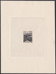 Tunisia Sc278 Architecture, Ruins at Matmata, Die Proof 1 - Picture 1 of 1