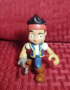Jake und die Nimmerland Piraten Jake mit Schwert 3" groß Spielfigur Mattel Disney - Bild 1 von 7