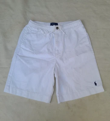 Polo Ralph Lauren Chino Shorts Men's 14 White Longer Length cotton Twill - Image 1 of 4