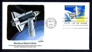 1981 FDC Space Achievement Fleetwood First Day Cover #1914 (2250) - Picture 1 of 2