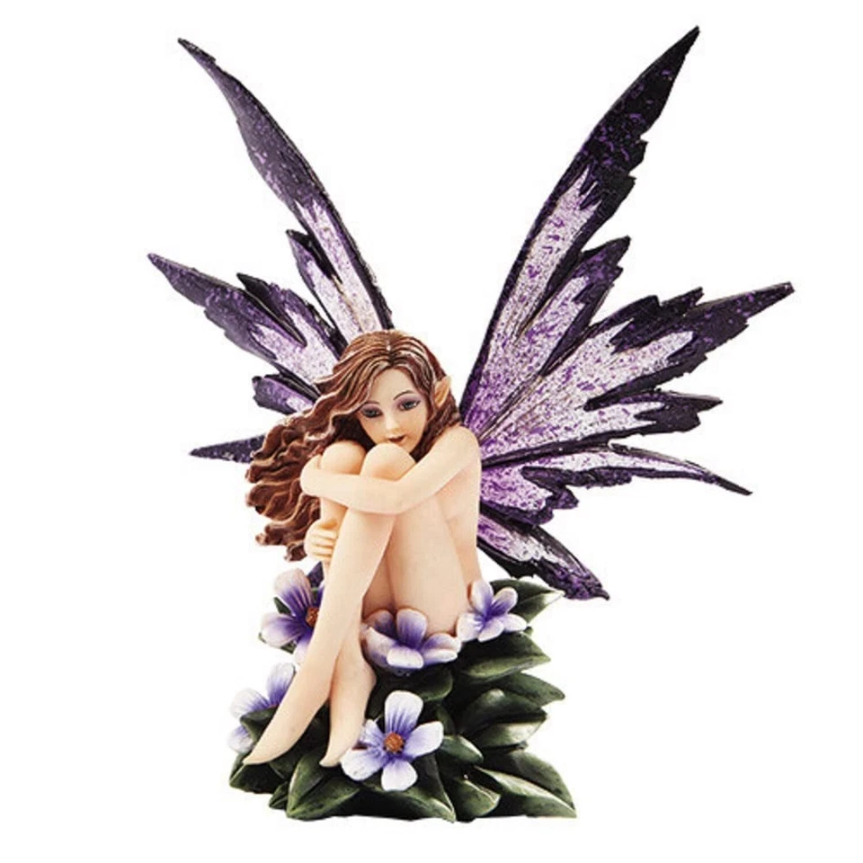 Pacific Giftware 2013 Amy Brown Fantasy Periwinkle Flower Fairy Statue