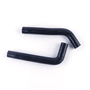 For YAMAHA YFZ450 2004-2008 05 06 07 Radiator Silicone Hose Coolant Pipe Black - Imagen 1 de 6