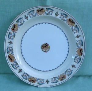 4 Aynsley bone china salad / dessert plates - Banquet pattern - 21 cm (8.25") - Picture 1 of 4