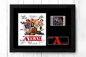 The A-Team Framed Film Cell Display Stunning Signed Memorabilia + COA - Imagen 1 de 3