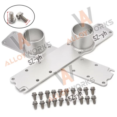 For Ford Powerstroke 7.3L 1995-2003 Aluminum Plenum Intake Manifold w/Bolt Kit Foto 1 de 4