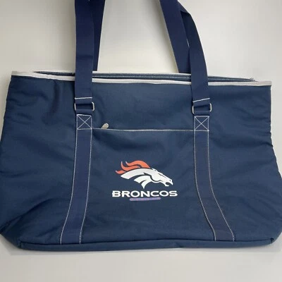 Denver Broncos Picnic Time 22x16 Изолированная сумка-холодильник и передний карман - Изображение 1 из 4