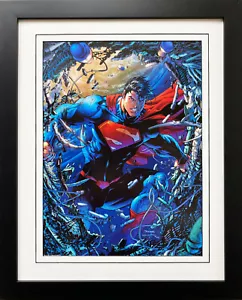 Cómic enmarcado enmarañado enmarañado enmarañado enmarañado arte Superman SNYDER - Imagen 1 de 4