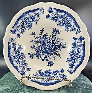 Blaue Nelke Floral Eisenstein 4235 Servierschale ofenfest 9 1/2" Durchmesser - Bild 1 von 11