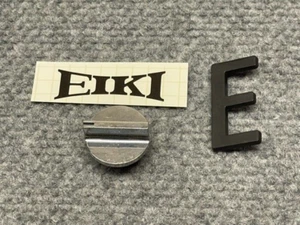 16mm EIKI Projector Part - SILVER KNOB #E - Picture 1 of 2