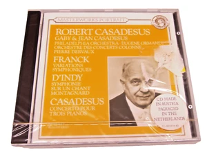 CASADESUS Franck D'Indy Masterworks Portrait Austria CD Brand New - Picture 1 of 2