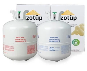 DIY Spray Foam Insulation Kit with 5m Hoses & 10 Nozzles Closed-Cell covers 55m2 - Picture 1 of 9