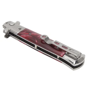 Folding Flick Hair Comb Pocket Stainless Steel - Picture 1 of 22