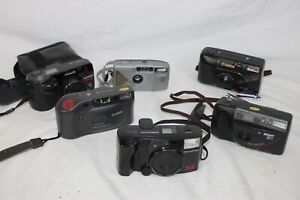 Appareils photo point & shoot vintage F x6 avec Nikon A20, Canon KR-727, etc.