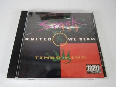 Spark 950 & Timbo King CD United We Slam Hip Hop Rap 1994 West Coast — 第 1/3 张图片