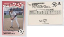 1990 Sportsprint Lynchburg Red Sox Chris Whitehead #10
