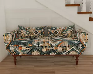Dual Purpose Armed Ottoman Bench, Household Storage, Mudroom Bench - Picture 1 of 9