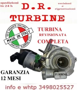 Turbo rigenerato Fiat TURBINAlfa Romeo Lancia Opel 1.3 M-jet 75 95cv 54359700027 - Imagen 1 de 1
