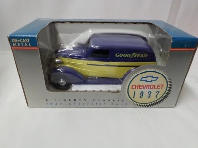 1937 Chevrolet Panel Bank GoodYear Die Cast 1:25 Scale Liberty Classic 15001 NIB - Image 1 of 4
