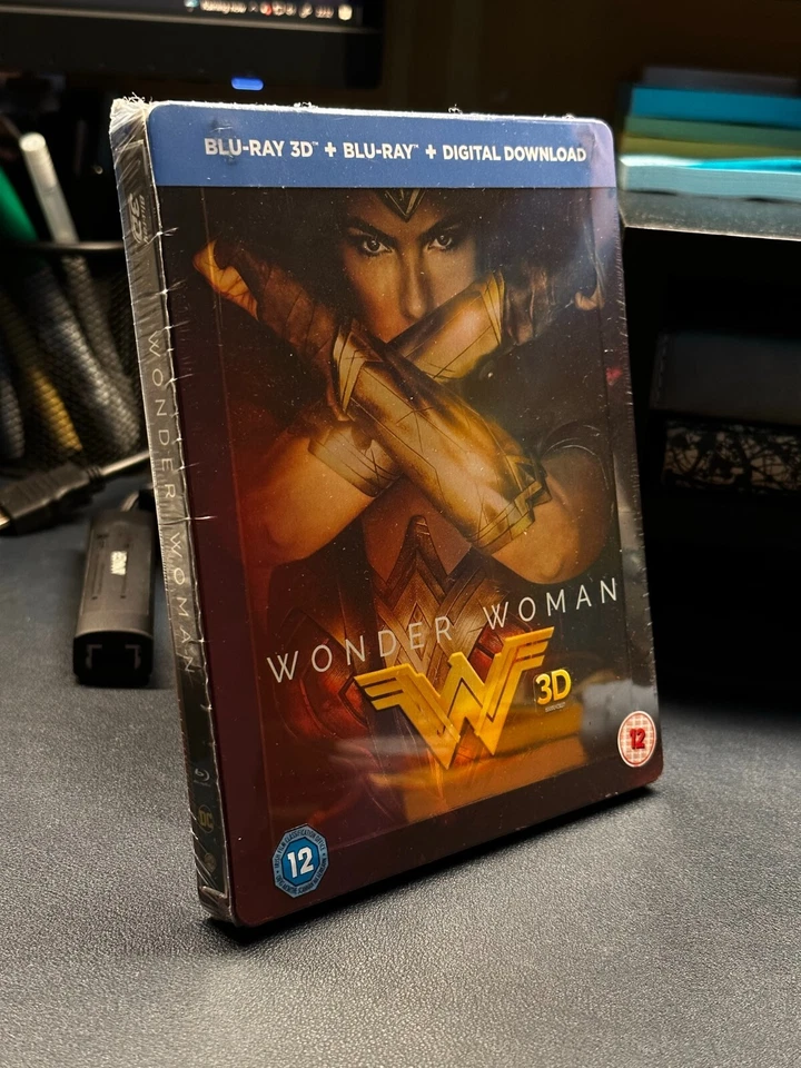 Wonder Woman - DC Limited Edition Collector's Steelbook 3D BluRay - NEW SEALED - Image 1 of 1