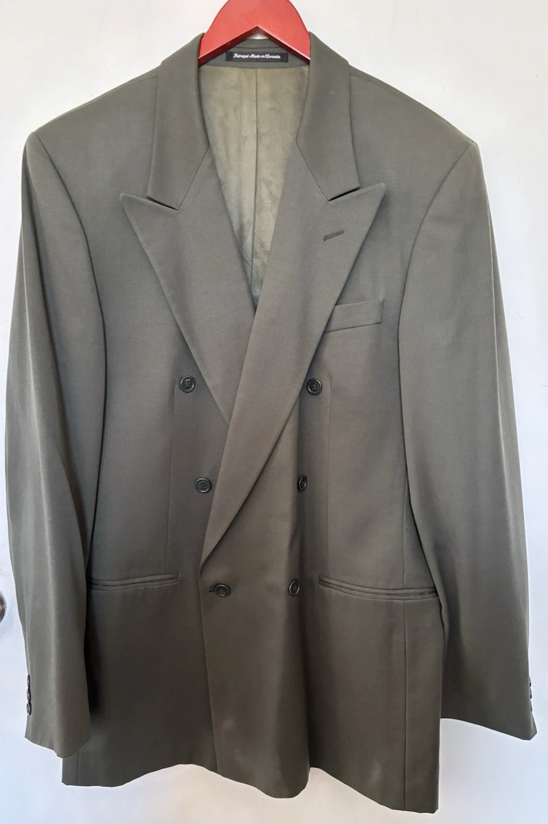 Vintage Double Breasted Suit In Men's Vintage Suit Jackets