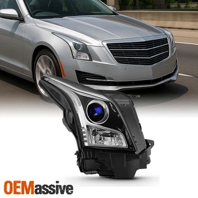 Proyector halógeno cromado pasajero derecho para Cadillac ATS 2013-2018 sedán Foto 1 de 4