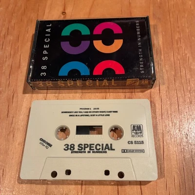 38 Special – Strength In Numbers CASSETTE TAPE 1st US issue marshall tucker - Image 1 of 4
