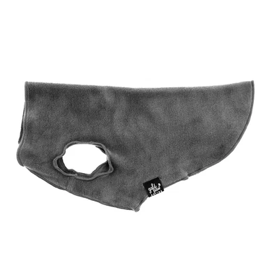 Gold Paw 弹力抓绒套衫狗外套 - 木炭,各种尺寸,全新带标签 — 第 1/4 张图片