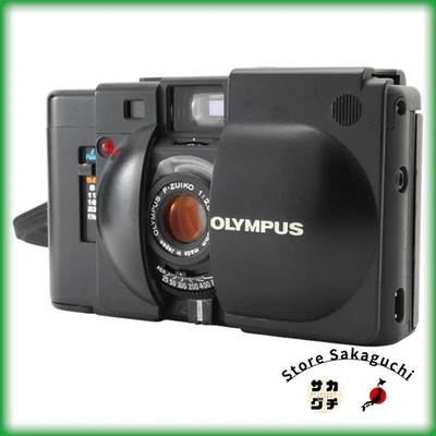 Meter Works [Near MINT+++] Olympus XA Black Rangefinder 35mm Film Camera f2.8 - Image 1 of 4