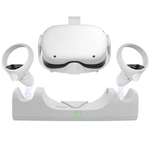VR Charger Dock for Quest 2 Accessories, Station Stand for Charging Meta/Ocul... - Picture 1 of 7