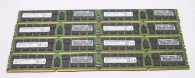 DDR4 2133MHz Micron 128GB Kit 8x 16GB HP ProLiant WS460c BL460c Memory RAM - Image 1 of 2