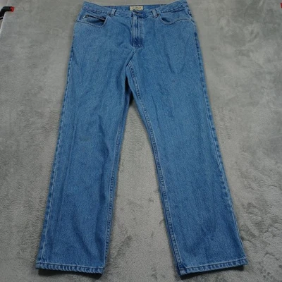LL Bean Jeans Mens 36x30 Blue Denim Straight Casual Classic Fit Outdoor - Image 1 of 4