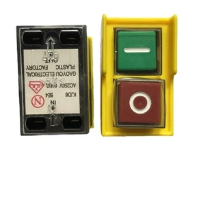 1 Stück Elektrowerkzeug Schalter Magnetschalter KJD6 5E4 AC250V 6(4)A - Bild 1 von 1