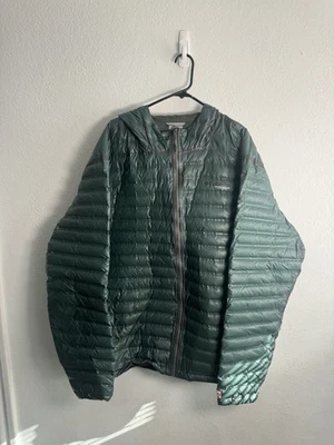 Columbia Titanium OutDry Puffer Jacket Green Hooded Mens Size 4XL Tall - Image 1 of 4