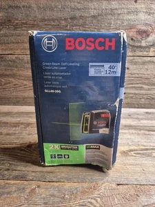 Bosch 40 Zoll 12 mm Grünstrahl selbstnivellierender Kreuzlinienlaser - Bild 1 von 24