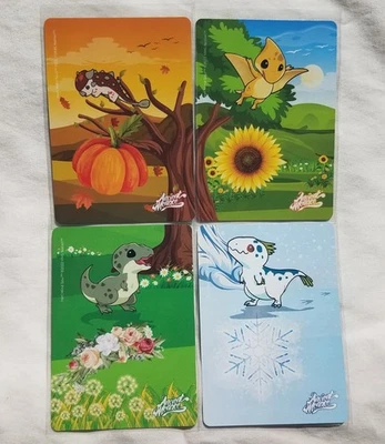 Ancient Menace Dinosaur Trading Cards, Four Seasons Puzzle Collection (Non-Holo) - Image 1 of 4