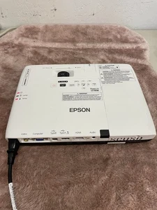 PARTS! Epson PowerLite 1776W Wireless WXGA 3LCD Projector / H476A - Afbeelding 1 van 12