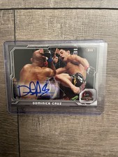 Dominick Cruz 2014 Topps UFC Champions Auto Card. CFA-DC