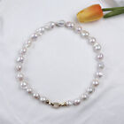 **12-16mm White Baroque Freshwater Pearl Necklace For Women Wholesale