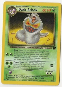 Pokémon Dark Arbok 2000 60 hp sin holo 19/82 - Imagen 1 de 3