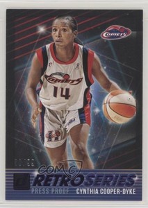 2019 Donruss WNBA Retro Series Press Proof Purple /99 Cynthia Cooper -Dyke HOF