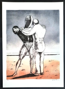 Giorgio de Chirico-70x50 cm mit einem hochwertigen Passepartout Nr. 21/90 - Picture 1 of 3
