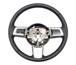 Steering wheel cover with leather for Mazda MX-5 YEAR 2012 NEW LEATHER - Picture 1 of 7