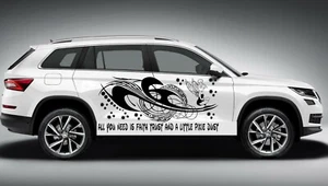 TINKERBELL TRIBAL VINYL DECAL CAR TRUCK HOOD SIDE - Foto 1 di 1